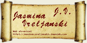Jasmina Vreljanski vizit kartica